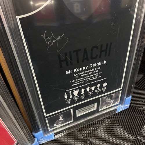 2 X LIVERPOOL LEGENDS FRAMED SHIRTS